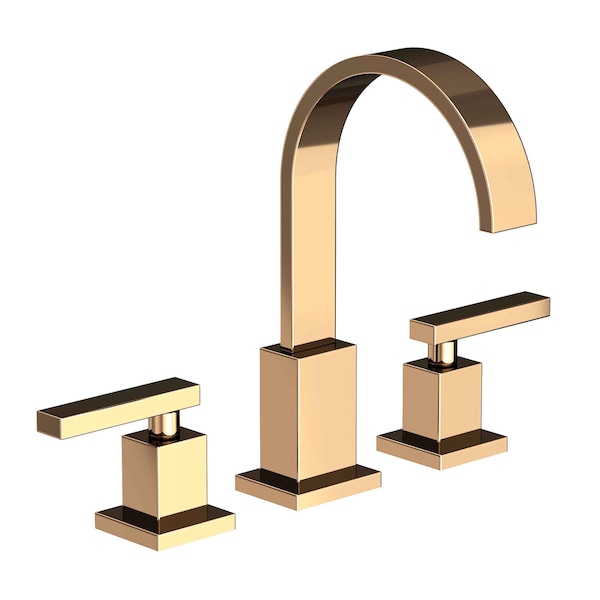 Newport Brass Widespread Lavatory Faucet in French Gold (Pvd) 2040-24A - main